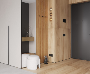 Керамогранит Laparet Wood Canarium Almond Stripes structure matt carving рект. (60х120)